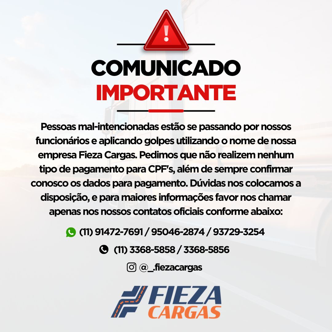 Comunicado Importante